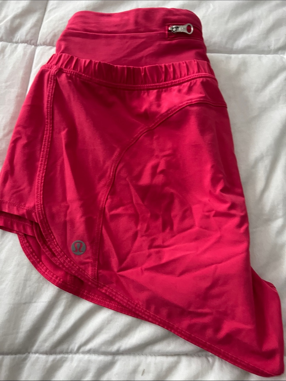 Lululemon Hot Pink Athletic Shorts Sz 4.